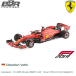 Modelauto 1:18 | BBR Models BBR191835 | Ferrari SF90 2019 #5 Italië Modelauto 1:18 | BBR Models BBR191835 | Ferrari SF90 2019 #5 Italië