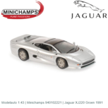 Modelauto 1:43 | Minichamps 940102221 | Jaguar XJ220 Groen 1991 Modelauto 1:43 | Minichamps 940102221 | Jaguar XJ220 Groen 1991