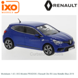 Modelauto 1:43 | IXO-Models PRXD595 | Renault Clio RS Line Metallic Blue 2019 Modelauto 1:43 | IXO-Models PRXD595 | Renault Clio RS Line Metallic Blue 2019