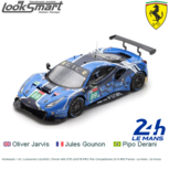Modelauto 1:43 | Looksmart LSLM093 | Ferrari 488 GTE LMGTE-PRO Risi Competizione 2019 #89 France / Le Mans / 24 Hours Modelauto 1:43 | Looksmart LSLM093 | Ferrari 488 GTE LMGTE-PRO Risi Competizione 2019 #89 France / Le Mans / 24 Hours