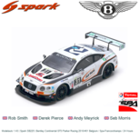 Modelauto 1:43 | Spark SB225 | Bentley Continental GT3 Parker Racing 2018 #31 Belgium / Spa-Francorchamps / 24 Hours Modelauto 1:43 | Spark SB225 | Bentley Continental GT3 Parker Racing 2018 #31 Belgium / Spa-Francorchamps / 24 Hours