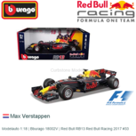 Modelauto 1:18 | Bburago 18002V | Red Bull RB13 Red Bull Racing 2017 #33 Modelauto 1:18 | Bburago 18002V | Red Bull RB13 Red Bull Racing 2017 #33