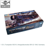 1:35 | Trumpeter 00210 | Kriegslokomotive BR-52 1942 Germany 1:35 | Trumpeter 00210 | Kriegslokomotive BR-52 1942 Germany