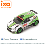 Modelauto 1:43 | IXO-Models RAM657 | Skoda Fabia R5 WRC Škoda Motorsport 2017 #32 Portugal / Rally Portugal Modelauto 1:43 | IXO-Models RAM657 | Skoda Fabia R5 WRC Škoda Motorsport 2017 #32 Portugal / Rally Portugal