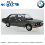 Modelauto 1:18 | Model Car Group MCG18121 | BMW 5 Serie (E12) Metallic Dark Anthracite 1973 Modelauto 1:18 | Model Car Group MCG18121 | BMW 5 Serie (E12) Metallic Dark Anthracite 1973