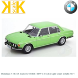 Modelauto 1:18 | KK Scale DC180404 | BMW 3.0 S (E3) Light Green Metallic 1971 Modelauto 1:18 | KK Scale DC180404 | BMW 3.0 S (E3) Light Green Metallic 1971