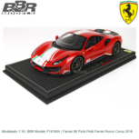 Modelauto 1:18 | BBR Models P18160A | Ferrari 88 Pista Piloti Ferrari Rosso Corsa 2018 Modelauto 1:18 | BBR Models P18160A | Ferrari 88 Pista Piloti Ferrari Rosso Corsa 2018