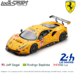 Modelauto 1:43 | Looksmart LSLM101 | Ferrari 488 GTE LMGTE-AM JMW Motorsport 2019 #84 France / Le Mans / 24 Hours Modelauto 1:43 | Looksmart LSLM101 | Ferrari 488 GTE LMGTE-AM JMW Motorsport 2019 #84 France / Le Mans / 24 Hours