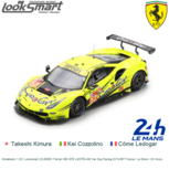Modelauto 1:43 | Looksmart LSLM095 | Ferrari 488 GTE LMGTE-AM Car Guy Racing 2019 #57 France / Le Mans / 24 Hours Modelauto 1:43 | Looksmart LSLM095 | Ferrari 488 GTE LMGTE-AM Car Guy Racing 2019 #57 France / Le Mans / 24 Hours