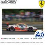 Modelauto 1:43 | Looksmart LSLM086 | Ferrari 488 GTE Clearwater Racing 2018 #61 France / Le Mans / 24 Hours Modelauto 1:43 | Looksmart LSLM086 | Ferrari 488 GTE Clearwater Racing 2018 #61 France / Le Mans / 24 Hours