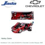 Modelauto 1:24 | Jada 253255019 | Chevrolet Corvette Stingray 1969 Modelauto 1:24 | Jada 253255019 | Chevrolet Corvette Stingray 1969