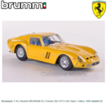 Modelauto 1:43 | Brumm BRUR508-03 | Ferrari 250 GTO LHD Geel | Yellow 1965 italië Modelauto 1:43 | Brumm BRUR508-03 | Ferrari 250 GTO LHD Geel | Yellow 1965 italië