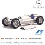 Modelauto 1:18 | CMC CMC025 | Mercedes Benz W154 1938 Frankrijk Modelauto 1:18 | CMC CMC025 | Mercedes Benz W154 1938 Frankrijk