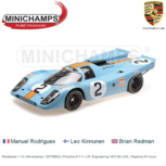 Modelauto 1:12 | Minichamps 125706602 | Porsche 917 K J.W. Engineering 1970 #2 USA / Daytona 24 hours Modelauto 1:12 | Minichamps 125706602 | Porsche 917 K J.W. Engineering 1970 #2 USA / Daytona 24 hours