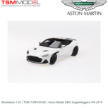 Modelauto 1:43 | TSM TSM430426 | Aston Martin DBS Supperleggera Wit 2019 Modelauto 1:43 | TSM TSM430426 | Aston Martin DBS Supperleggera Wit 2019
