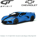 Modelauto 1:18 | GT Spirit GT286 | Chevrolet Corvette Stingray C8 Blue Rapid 2020 Modelauto 1:18 | GT Spirit GT286 | Chevrolet Corvette Stingray C8 Blue Rapid 2020