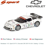 Modelauto 1:43 | Spark S0170 | Chevrolet C6R 2007 #3 USA / Sebring / 12 Hours Modelauto 1:43 | Spark S0170 | Chevrolet C6R 2007 #3 USA / Sebring / 12 Hours