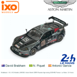 Modelauto 1:43 | IXO-Models LMM088 | Aston Martin DBR9 Russian Age racing 2006 #62 France / Le Mans / 24 Hours Modelauto 1:43 | IXO-Models LMM088 | Aston Martin DBR9 Russian Age racing 2006 #62 France / Le Mans / 24 Hours