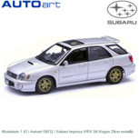 Modelauto 1:43 | Autoart 58632 | Subaru Impreza WRX Sti Wagon Zilver metallic Modelauto 1:43 | Autoart 58632 | Subaru Impreza WRX Sti Wagon Zilver metallic