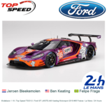 Modelauto 1:18 | Top Speed TS0312 | Ford GT LMGTE-AM Keating Motorsport 2019 #85 France / Le Mans / 24 Hours Modelauto 1:18 | Top Speed TS0312 | Ford GT LMGTE-AM Keating Motorsport 2019 #85 France / Le Mans / 24 Hours