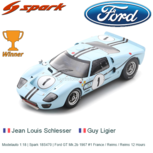 Modelauto 1:18 | Spark 18S470 | Ford GT Mk.2b 1967 #1 France / Reims / Reims 12 Hours Modelauto 1:18 | Spark 18S470 | Ford GT Mk.2b 1967 #1 France / Reims / Reims 12 Hours