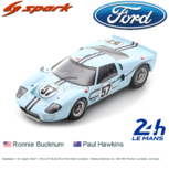 Modelauto 1:18 | Spark 18S471 | Ford GT Mk.2b P5.0 Ford Motor Company / Shelby-American Inc. 1967 #57 France / Le Mans / 24 Hours Modelauto 1:18 | Spark 18S471 | Ford GT Mk.2b P5.0 Ford Motor Company / Shelby-American Inc. 1967 #57 France / Le Mans / 24 Hours