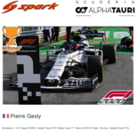 Modelauto 1:43 | Spark S6480 | Alpha Tauri AT01 Alpha Tauri F1 Team 2020 #10 Italy / Monza / Italian Grand Prix Modelauto 1:43 | Spark S6480 | Alpha Tauri AT01 Alpha Tauri F1 Team 2020 #10 Italy / Monza / Italian Grand Prix