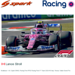 Modelauto 1:43 | Spark S6482 | Racing Point RP20 Racing Point F1 Team 2020 #18 Italy / Monza / Italian Grand Prix Modelauto 1:43 | Spark S6482 | Racing Point RP20 Racing Point F1 Team 2020 #18 Italy / Monza / Italian Grand Prix