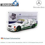 Modelauto 1:18 | Solido 1801004 | Mercedes Benz 190E EVO 2 DTM Zakspeed Racing 1991 #20 Modelauto 1:18 | Solido 1801004 | Mercedes Benz 190E EVO 2 DTM Zakspeed Racing 1991 #20