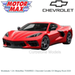 Modelauto 1:24 | MotorMax 79360RED | Chevrolet Corvette C8 Stingray Rood 2020 Modelauto 1:24 | MotorMax 79360RED | Chevrolet Corvette C8 Stingray Rood 2020