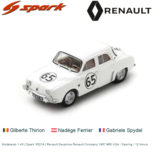 Modelauto 1:43 | Spark S5219 | Renault Dauphine Renault Company 1957 #65 USA / Sebring / 12 Hours Modelauto 1:43 | Spark S5219 | Renault Dauphine Renault Company 1957 #65 USA / Sebring / 12 Hours
