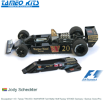 Bouwpakket 1:43 | Tameo TWU002 | Wolf WR5/6 Ford Walter Wolf Racing 1978 #20 Germany / German Grand Prix Bouwpakket 1:43 | Tameo TWU002 | Wolf WR5/6 Ford Walter Wolf Racing 1978 #20 Germany / German Grand Prix