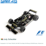 Bouwpakket 1:43 | Tameo TWU003 | Wolf WR7 Ford Walter Wolf Racing 1979 #20 Monaco / Monte Carlo Bouwpakket 1:43 | Tameo TWU003 | Wolf WR7 Ford Walter Wolf Racing 1979 #20 Monaco / Monte Carlo