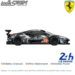 Modelauto 1:43 | Looksmart LSLM2075 | Ferrari 488 GTE Evo LMGTE-AM Iron Lynx 2020 #75 France / Le Mans / 24 Hours Modelauto 1:43 | Looksmart LSLM2075 | Ferrari 488 GTE Evo LMGTE-AM Iron Lynx 2020 #75 France / Le Mans / 24 Hours