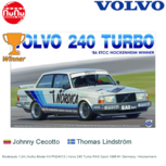 Modelauto 1:24 | NuNu Model Kit PN24013 | Volvo 240 Turbo RAS Sport 1986 #1 Germany / Hockenheim Modelauto 1:24 | NuNu Model Kit PN24013 | Volvo 240 Turbo RAS Sport 1986 #1 Germany / Hockenheim