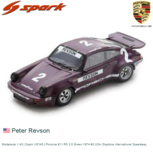Modelauto 1:43 | Spark US143 | Porsche 911 RS 3.0 Green 1974 #2 USA /Daytona International Speedway Modelauto 1:43 | Spark US143 | Porsche 911 RS 3.0 Green 1974 #2 USA /Daytona International Speedway