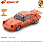 Modelauto 1:43 | Spark US142 | Porsche 911 RS 3.0 Green 1974 #1 USA / Daytona International Speedway Modelauto 1:43 | Spark US142 | Porsche 911 RS 3.0 Green 1974 #1 USA / Daytona International Speedway