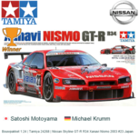 Bouwpakket 1:24 | Tamiya 24268 | Nissan Skyline GT-R R34 Xanavi Nismo 2003 #23 Japan Bouwpakket 1:24 | Tamiya 24268 | Nissan Skyline GT-R R34 Xanavi Nismo 2003 #23 Japan