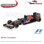 Modelauto 1:18 | Minichamps 117160033 | Toro Rosso STR11 Ferrari Scuderia Toro Rosso 2016 #33 Bahrain / International Circuit Sakhir Modelauto 1:18 | Minichamps 117160033 | Toro Rosso STR11 Ferrari Scuderia Toro Rosso 2016 #33 Bahrain / International Circuit Sakhir