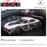Decalset 1:24 | SK Decals SK24078 | Mercedes Benz AMG GT3 Kornely Motorsport 2017 #70 Decalset 1:24 | SK Decals SK24078 | Mercedes Benz AMG GT3 Kornely Motorsport 2017 #70
