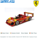 Bouwpakket 1:43 | Tameo SLK005 | Ferrari 333 SP 1995 #30 USA / Daytona 24 hours Bouwpakket 1:43 | Tameo SLK005 | Ferrari 333 SP 1995 #30 USA / Daytona 24 hours