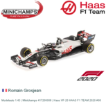 Modelauto 1:43 | Minichamps 417200008 | Haas VF-20 HAAS F1 TEAM 2020 #08 Modelauto 1:43 | Minichamps 417200008 | Haas VF-20 HAAS F1 TEAM 2020 #08