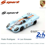 Modelauto 1:18 | Spark 18S418 | Porsche 917 K 1970 #21 France / Le Mans / 24 Hours Modelauto 1:18 | Spark 18S418 | Porsche 917 K 1970 #21 France / Le Mans / 24 Hours