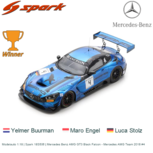 Modelauto 1:18 | Spark 18S506 | Mercedes Benz AMG GT3 Black Falcon - Mercedes AMG Team 2018 #4 Modelauto 1:18 | Spark 18S506 | Mercedes Benz AMG GT3 Black Falcon - Mercedes AMG Team 2018 #4