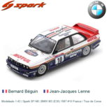 Modelauto 1:43 | Spark SF148 | BMW M3 (E30) 1987 #10 France / Tour de Corse Modelauto 1:43 | Spark SF148 | BMW M3 (E30) 1987 #10 France / Tour de Corse