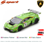 Modelauto 1:43 | Spark SB282 | Lamborghini Huracán GT3 Grasser Racing 2015 #19 Belgium / Spa-Francorchamps / 24 Hours Modelauto 1:43 | Spark SB282 | Lamborghini Huracán GT3 Grasser Racing 2015 #19 Belgium / Spa-Francorchamps / 24 Hours