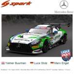 Modelauto 1:43 | Spark AS052 | Mercedes Benz AMG GT3 Craft Bamboo 2020 #77 Australia / Bathurst / 12 hours Modelauto 1:43 | Spark AS052 | Mercedes Benz AMG GT3 Craft Bamboo 2020 #77 Australia / Bathurst / 12 hours