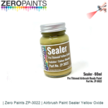 | Zero Paints ZP-3022 | Airbrush Paint Sealer Yellow Oxide | Zero Paints ZP-3022 | Airbrush Paint Sealer Yellow Oxide