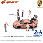 Figuur 1:43 | Spark 43AC013 | Porsche 911 GT3 Porsche GT Team 2018 #92 France / Le Mans / 24 Hours Figuur 1:43 | Spark 43AC013 | Porsche 911 GT3 Porsche GT Team 2018 #92 France / Le Mans / 24 Hours