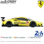 Modelauto 1:43 | Looksmart LSLM2070 | Ferrari 488 GTE Evo LMGTE-AM MR Racing 2020 #70 France / Le Mans / 24 Hours Modelauto 1:43 | Looksmart LSLM2070 | Ferrari 488 GTE Evo LMGTE-AM MR Racing 2020 #70 France / Le Mans / 24 Hours